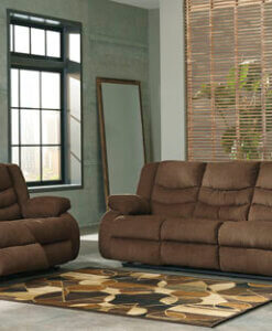 sofa reclining furniture tulen chocolate living