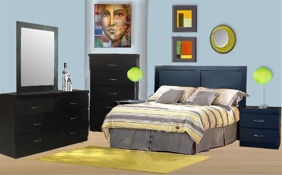milano bedroom furniture set