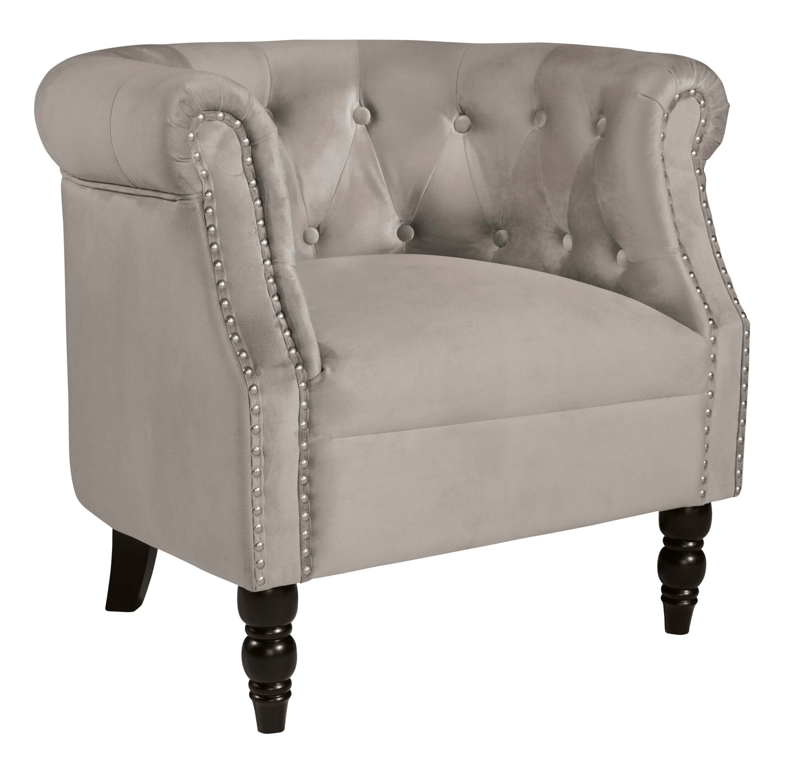 taupe accent chair        <h3 class=
